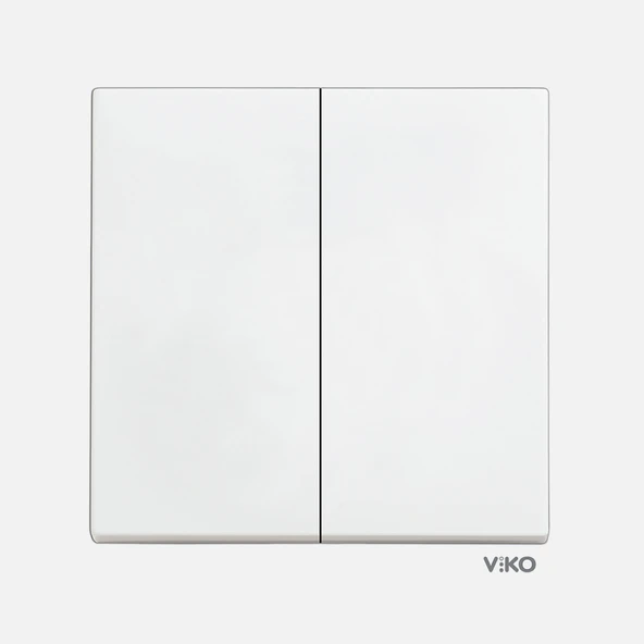 Viko Karre 55 Beyaz Topraklı Priz Çocuk Koruma C1 Mekanizma (5'li Paket) ürün görseli 1