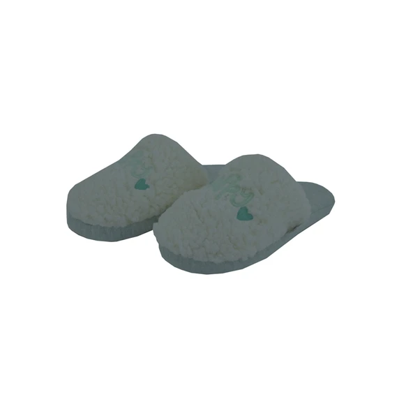 Chirpy Happy Kadın Ekru Terlik 40-41 (2'li Paket) ürün görseli 1