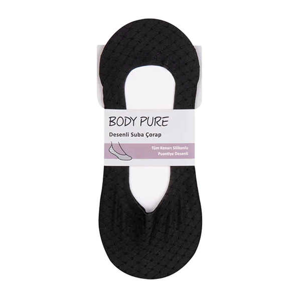 Body Pure Desenli Suba Çorap (6'li Paket) ürün görseli 1