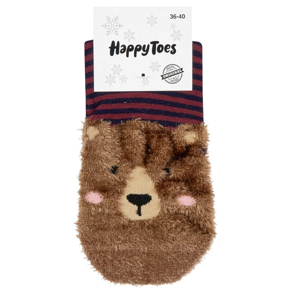 Happy Toes Tüy Desenli Soket Çorap 36/40 (6'li Paket) ürün görseli 1