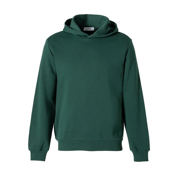 Kiğılı Kapüşonlu Yeşil Sweatshirt M-L-XL ürün görseli 1