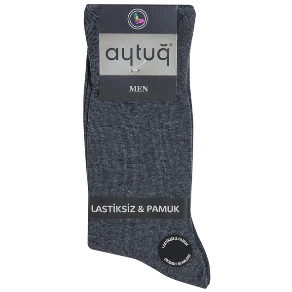 Aytuğ Lastiksiz Erkek Çorabı 40-44 (5'li Paket) ürün görseli 1