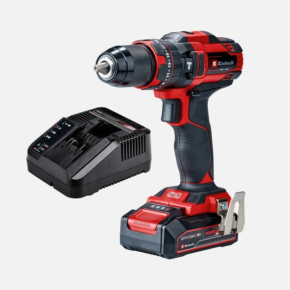 Einhell TE-CD 18/44 Akülü Darbeli Vidalama (1x2,5 Ah) ürün görseli 1