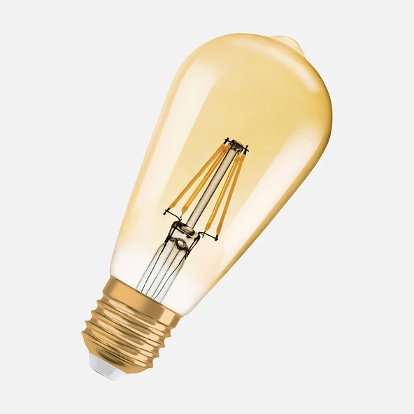 Osram Gold 4 W Sarı Mum E27 Duy Led Ampul (3'li Paket) ürün görseli 1