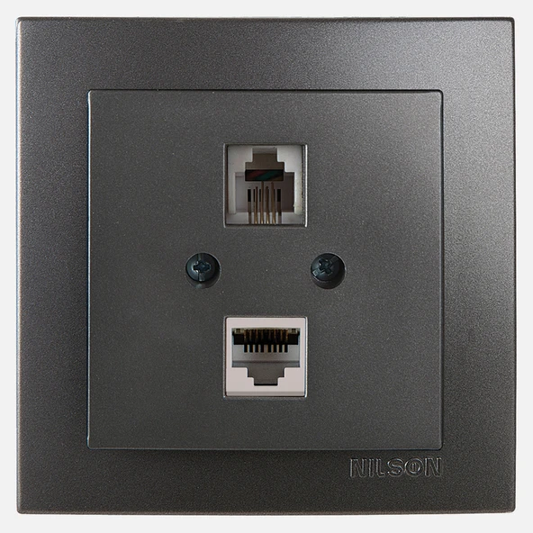 Touran Füme Data+Numeris Cat5 (3'li Paket) ürün görseli 1