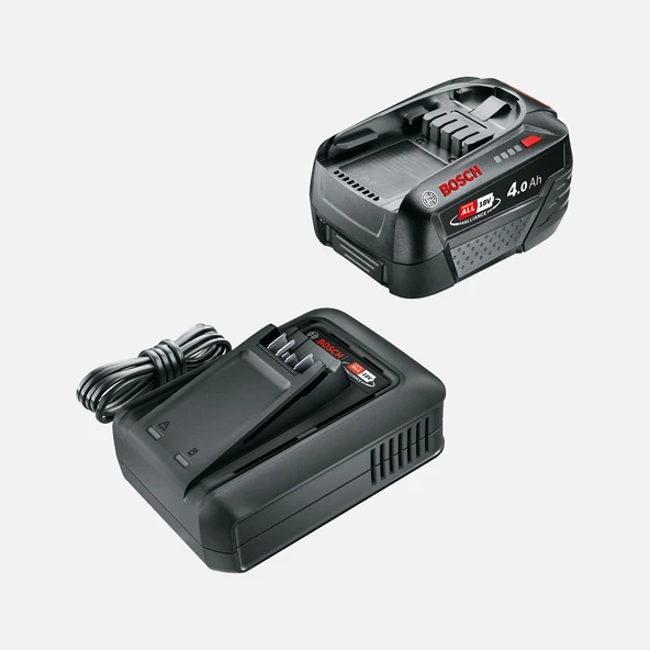 Bosch 18V 4.0 Ah Tek Akü+AL18V-20 Başlangıç Seti ürün görseli 1