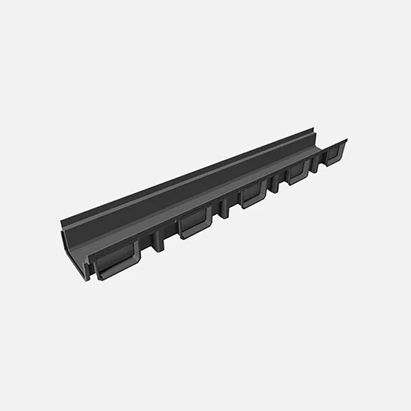 Plastik Drenaj Kanalı 13x7,5x100 Cm MTS 3035 Siyah (3'li Paket) ürün görseli 1