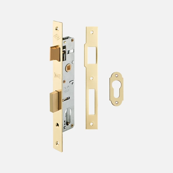 Kale Kilit Süper Silindir 20X62 mm Sarı Dar Tip Kilit ürün görseli 1