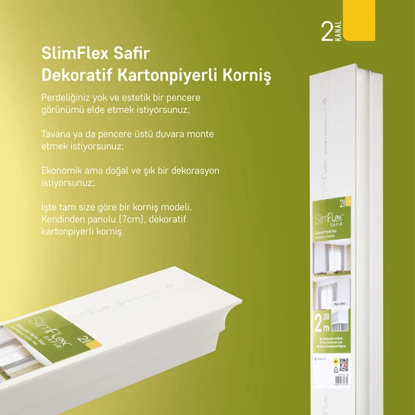 Slimflex Deco Bella 2'li Ray ürün görseli 1