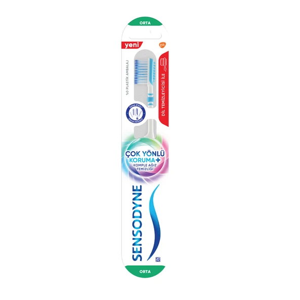 Sensodyne Çok Yönlü Koruma + Komple Ağız Temizliği Diş Fırçası (6'li Paket) ürün görseli 1