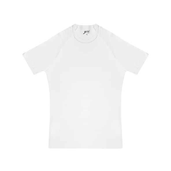 Brix Erkek Ribana Tshirt Beyaz L  (3'li Paket) ürün görseli 1