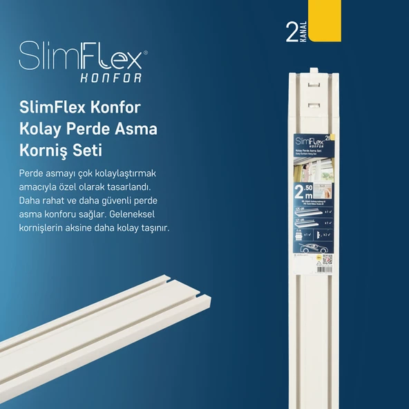 Slimflex Innova Sx 2'li Pvc Ray (2'li Paket) ürün görseli 1