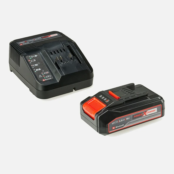 Einhell Power X-Change 18V 2,5 Ah Li-ion Akü ve Şarj Cihazı ürün görseli 1