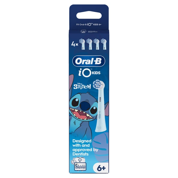 Oral-B iO Stitch Şarjlı Diş Fırçası Yedek Başlığı 4'lü ürün görseli 1