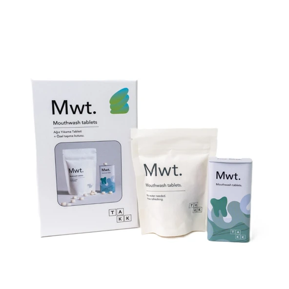 TAKK Mwt. Ağız Yıkama Tableti Seti (2'li Paket) ürün görseli 1