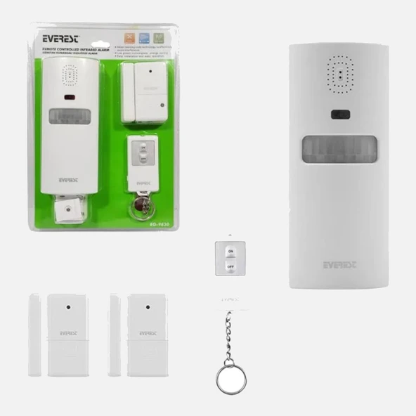 Everest EG-9830 Kızılötesi Alarm Uzaktan Kumandalı ürün görseli 1