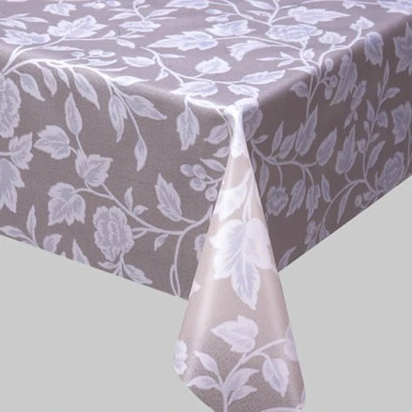 Taner Pvc 130 cm Masa Örtüsü Beyaz (2'li Paket) ürün görseli 1