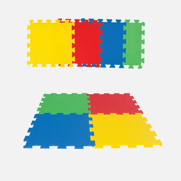 Akar Oyuncak 4'lü 1 mm 50x50 xm Kare Çocuk Oyun Karosu Çok Renkli ürün görseli 1