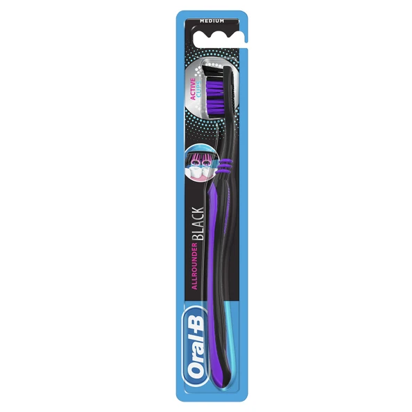 Oral-B Advantage Cavity Defence Siyah Diş Fırçası (6'li Paket) ürün görseli 1