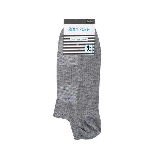 Body Pure Erkek Spor Patik Çorabı 40-44 (5'li Paket) ürün görseli 1