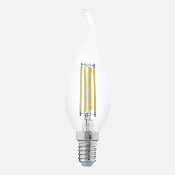 Eglo Şeffaf Mum 4 W Mum E14 Duy Led Ampul (4'li Paket) ürün görseli 1