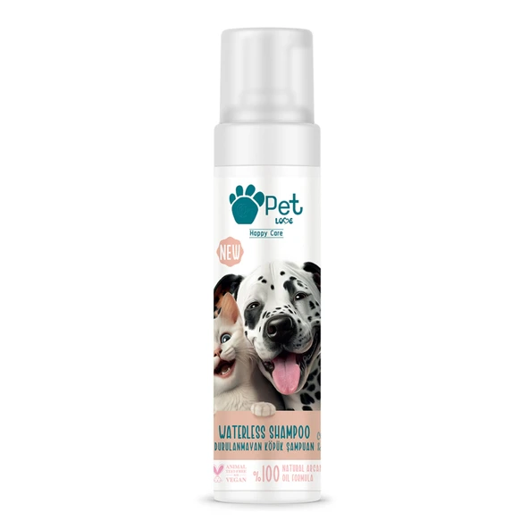 Pet Love Köpük Şampuan Kurabiye & Vanilya 225 Ml (4'li Paket) ürün görseli 1