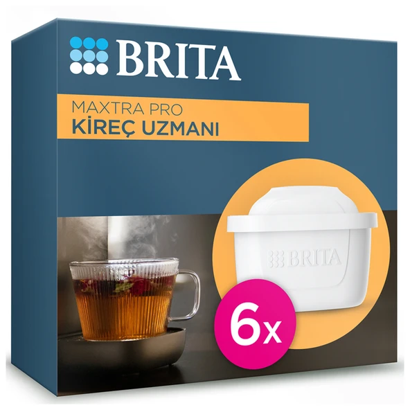 Brita Maxtra Pro Kreç Uzmanı Su Filtresi 6'lı (4'li Paket) ürün görseli 1