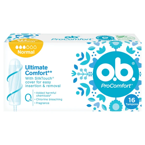 O.b. Tampon Normal 16'lı (4'li Paket) ürün görseli 1