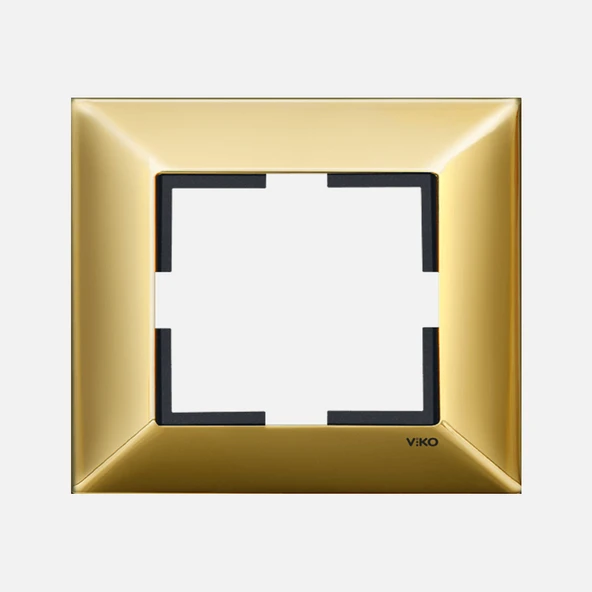 Viko Trenda Gold İkili Çerçeve ürün görseli 1