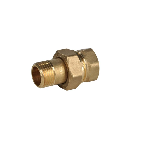 ECA 1/2 Düz  Radyatör Rakoru (Pirinç) (3'li Paket) ürün görseli 1