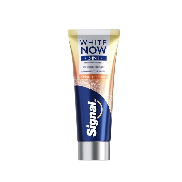 Signal White Now 3In1 Shine Diş Macunu 75 Ml (6'li Paket) ürün görseli 1