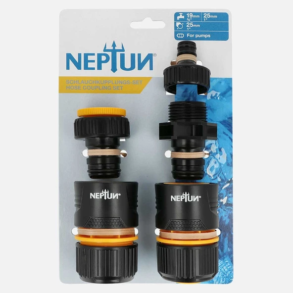 Neptun Hortum Bağlantı Seti 5 Parça (3'li Paket) ürün görseli 1