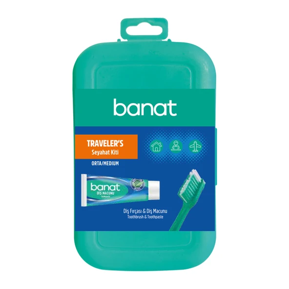 Banat Traveler's Kıt - Kutulu - Macunlu 15 Ml (4'li Paket) ürün görseli 1