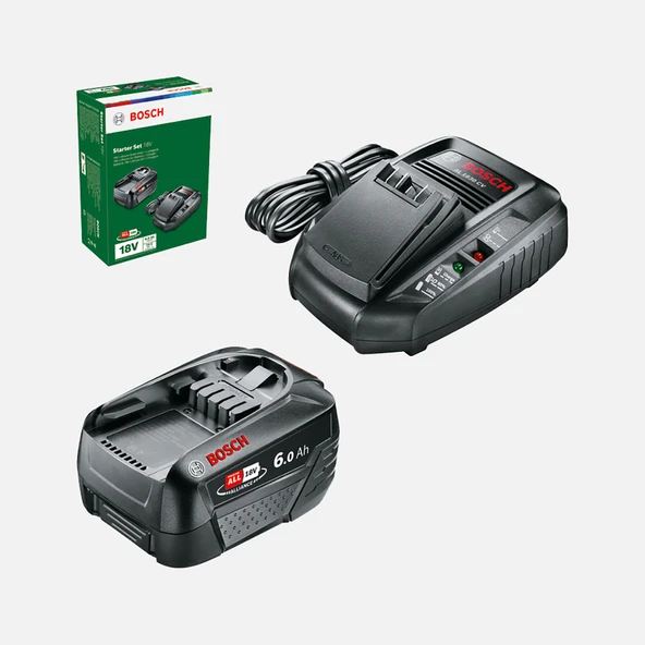 Bosch 18V 6.0A Akü ve Şarj Seti ürün görseli 1
