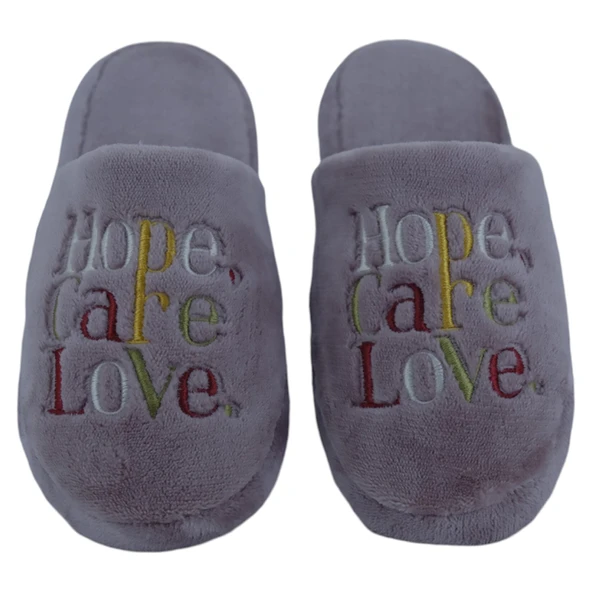 Chirpy Hope-m Kadın Mürdüm Terlik 38-39  (2'li Paket) ürün görseli 1