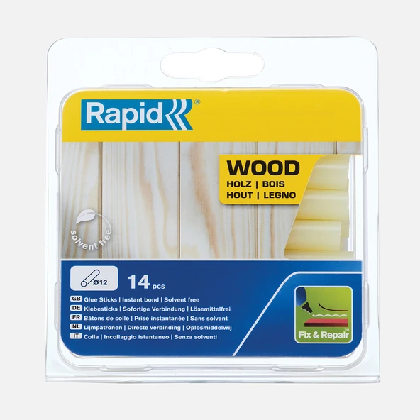 Rapid 125G D12X94 mm Silikon Çubuk Ağaç (4'li Paket) ürün görseli 1