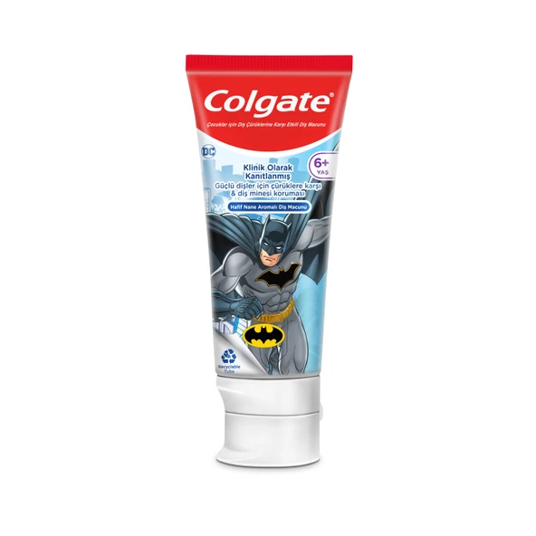 Colgate Meyve Aromalı Çocuk Diş Macunu 75 ml (5'li Paket) ürün görseli 1
