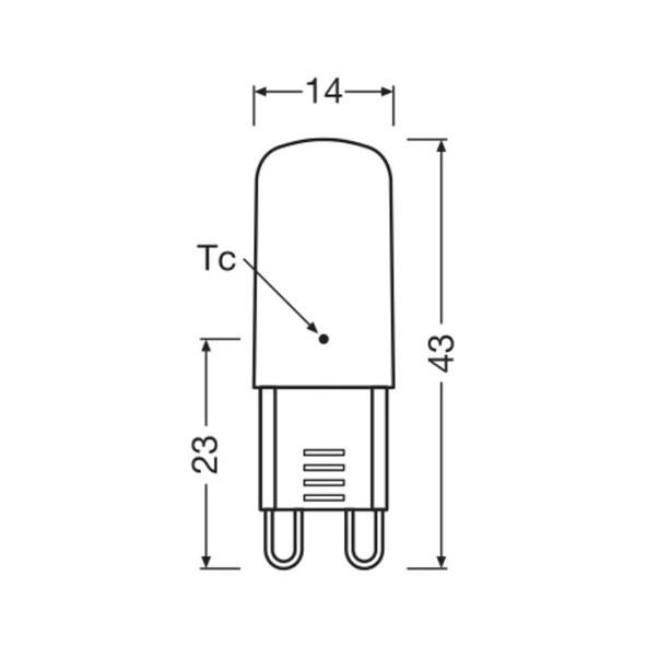 Osram CL30 2.6 W Beyaz Led G9 Duy Led Ampul (4'li Paket) ürün görseli 1