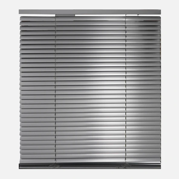 Linadora Alüminyum Jaluzi 25mm 120x160 Gümüş ürün görseli 1