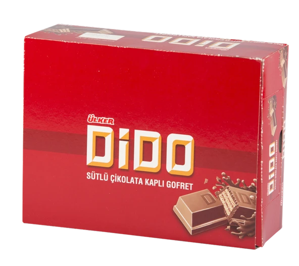 Ülker Dido Çikolata Kaplamalı Gofret 35 g 24'lü (6'li Paket) ürün görseli 1