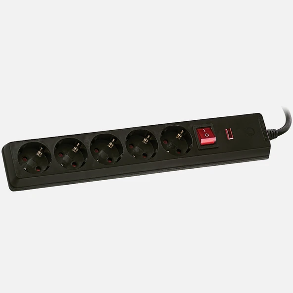Goldmaster Sp-411 Akım Korumalı Grup Priz (3'li Paket) ürün görseli 1