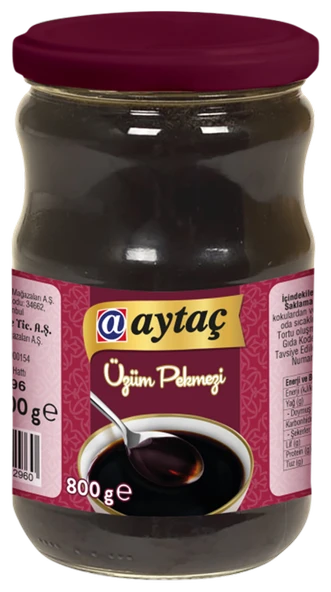 Aytaç Üzüm Pekmezi 800 g (4'li Paket) ürün görseli 1