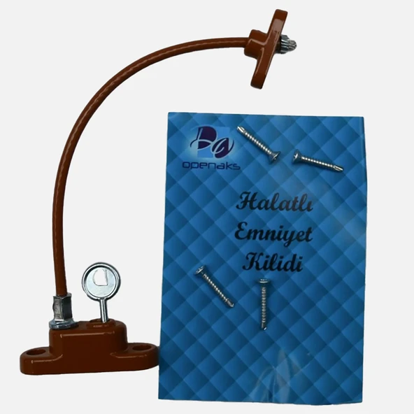 Adilon Pencere Aralama Aparatı Kahve (4'li Paket) ürün görseli 1