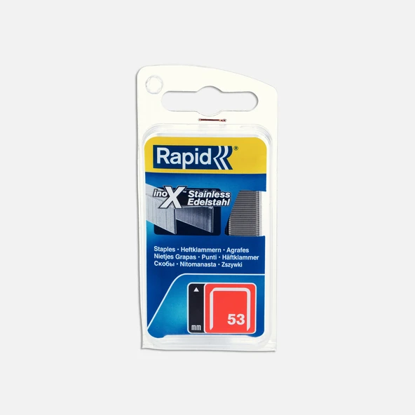 Rapid Paslanmaz Çelik Zımba Teli 538 mm (4'li Paket) ürün görseli 1