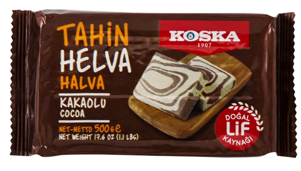 Koska Kakaolu Helva 500 g (6'li Paket) ürün görseli 1