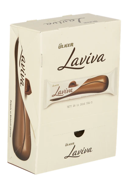 Ülker Laviva Baton Çikolata 35 g 24'lü (5'li Paket) ürün görseli 1