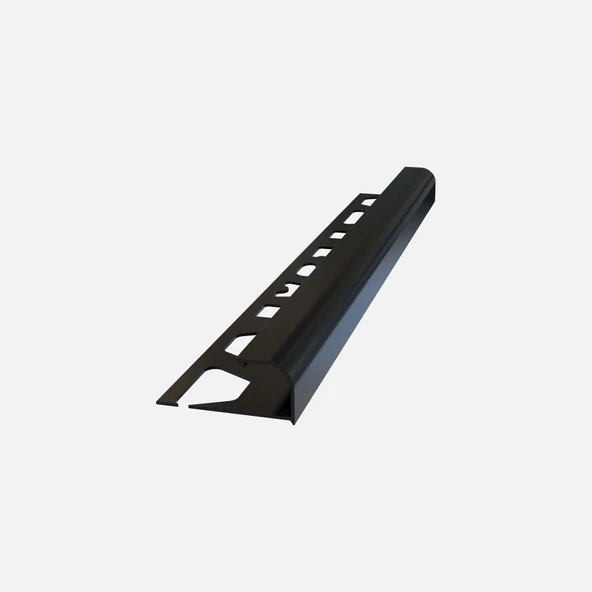 Tesay 10 mm Boyalı Alüminyum Dış Köşe Profili Siyah (5'li Paket) ürün görseli 1