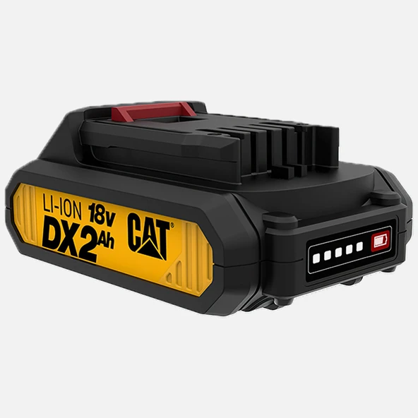CAT DXB2 18 V 2 ah. Li-ion 5 Kademeli Akü ürün görseli 1