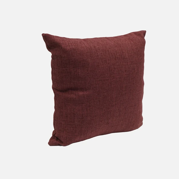 Premier Home Nadia Kare 45x45 cm Minder Bordo (2'li Paket) ürün görseli 1