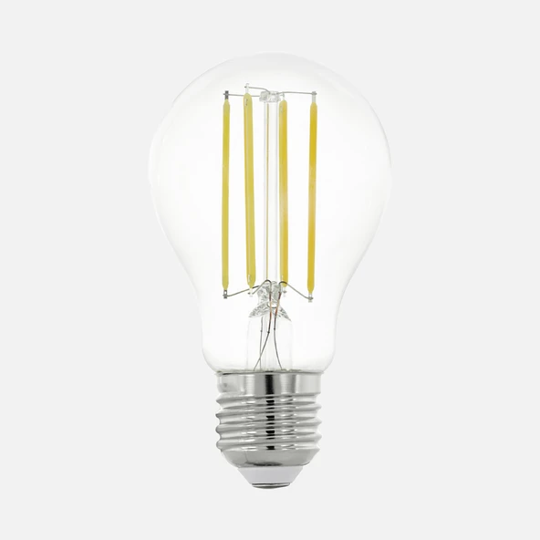 Eglo Şeffaf A80 8 W Klasik E27 Duy Led Ampul (3'li Paket) ürün görseli 1